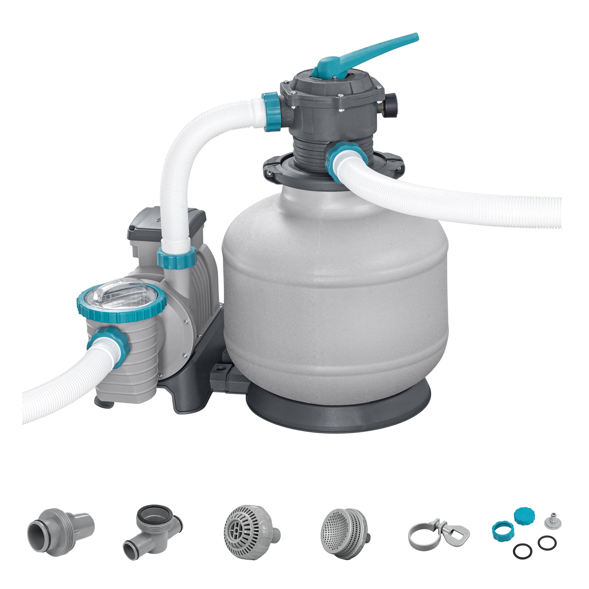 Bestway 3,000 Gallon Sand Filter Pump for Outdoor Swimming Pools (Open Box)