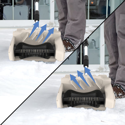 Snow Joe Cordless Snow Shovel Kit with 10" Wide x 5" Deep Snow Cut, (For Parts) - VMInnovations