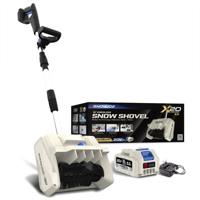 Snow Joe Cordless Snow Shovel Kit with 10" Wide x 5" Deep Snow Cut, (For Parts) - VMInnovations