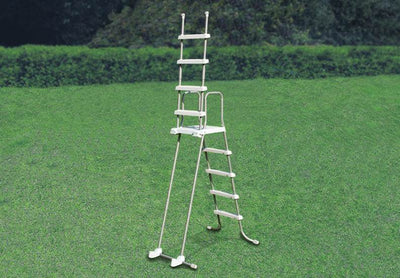 INTEX Above Ground Swimming Pool Ladder w/ Removable Steps - 48"-52" (Open Box)