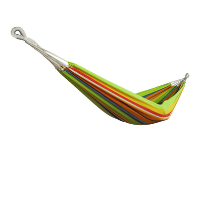 Bliss Hammocks Single Hammock with Rope Loops & Tree Straps, 220lb, Guacamole (Open Box)