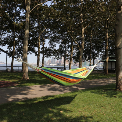 Bliss Hammocks Single Hammock with Rope Loops & Tree Straps, 220lb, (Open Box)