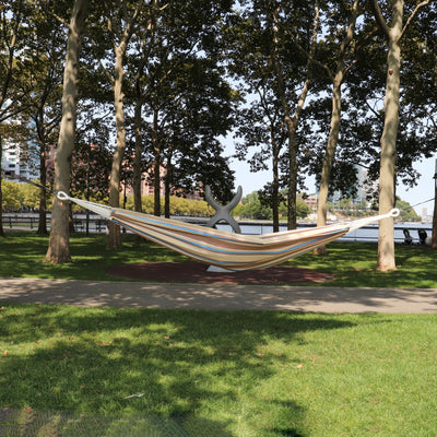 Bliss Hammocks Single Hammock w/ Rope Loops & Tree Straps, 220lb, (Open Box) - VMInnovations