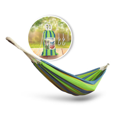 Bliss Hammocks Single Hammock w/ Rope Loops & Tree Straps, 220lb (Used) - VMInnovations