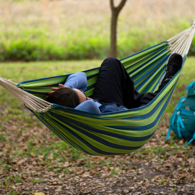 Bliss Hammocks Single Hammock w/ Rope Loops & Tree Straps, 220lb (Used) - VMInnovations