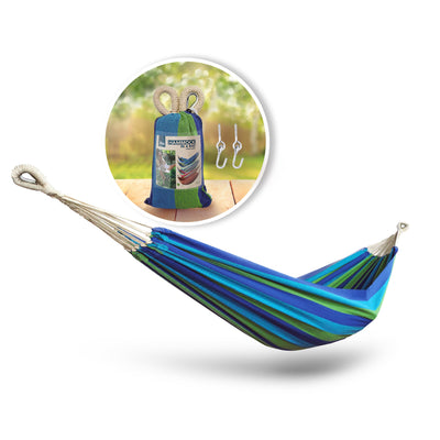 Bliss Hammocks Single Hammock w/Rope Loops & Tree Straps, 220 lb (Open Box)