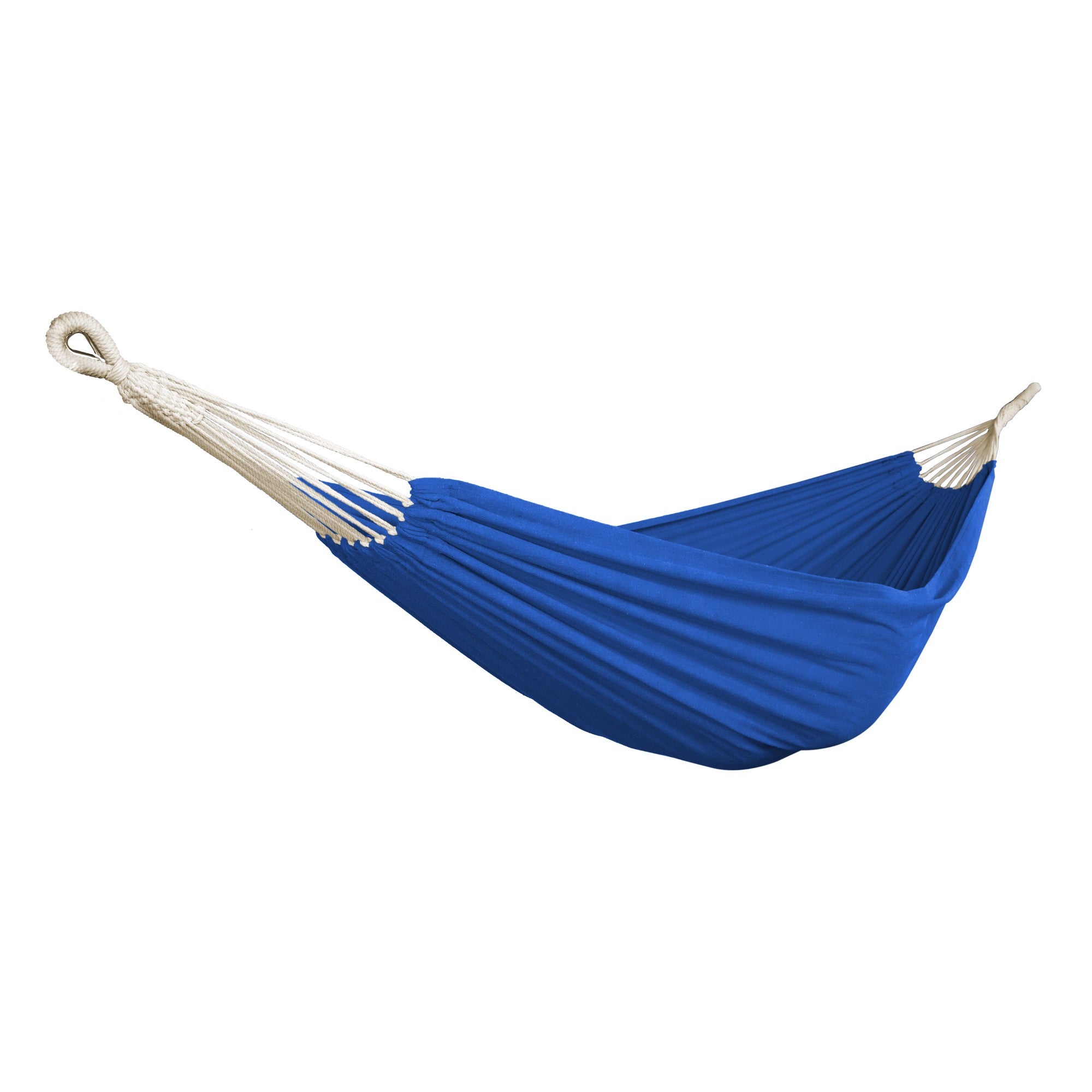 Bliss Hammocks Double Hammock with Rope Loops & Tree Straps, 265 lb, Dark Blue