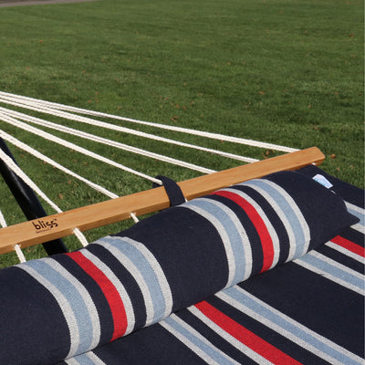 Bliss Hammocks Caribbean Hammock with Pillow and Hardware, 48" Wide, (Open Box)