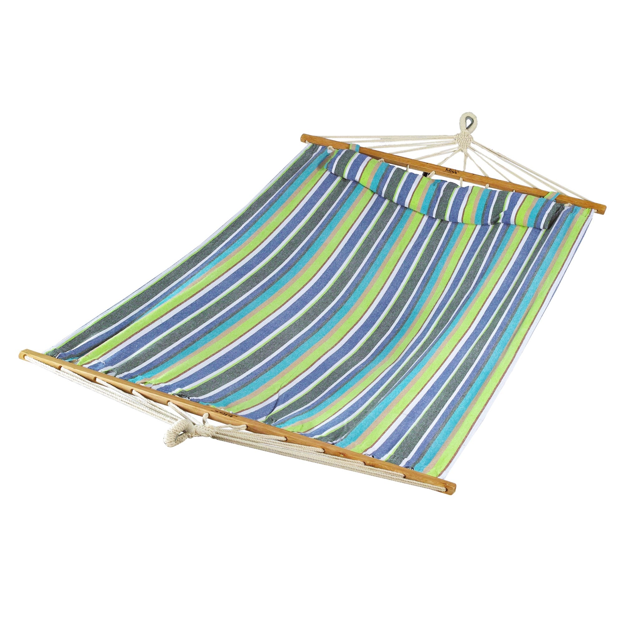 Bliss Hammocks Caribbean Hammock with Pillow & Hardware, 48" Wide, (Used) - VMInnovations