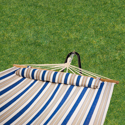 Bliss Hammocks Caribbean Hammock w/ Pillow & Hardware, 48" Wide, (Open Box) - VMInnovations