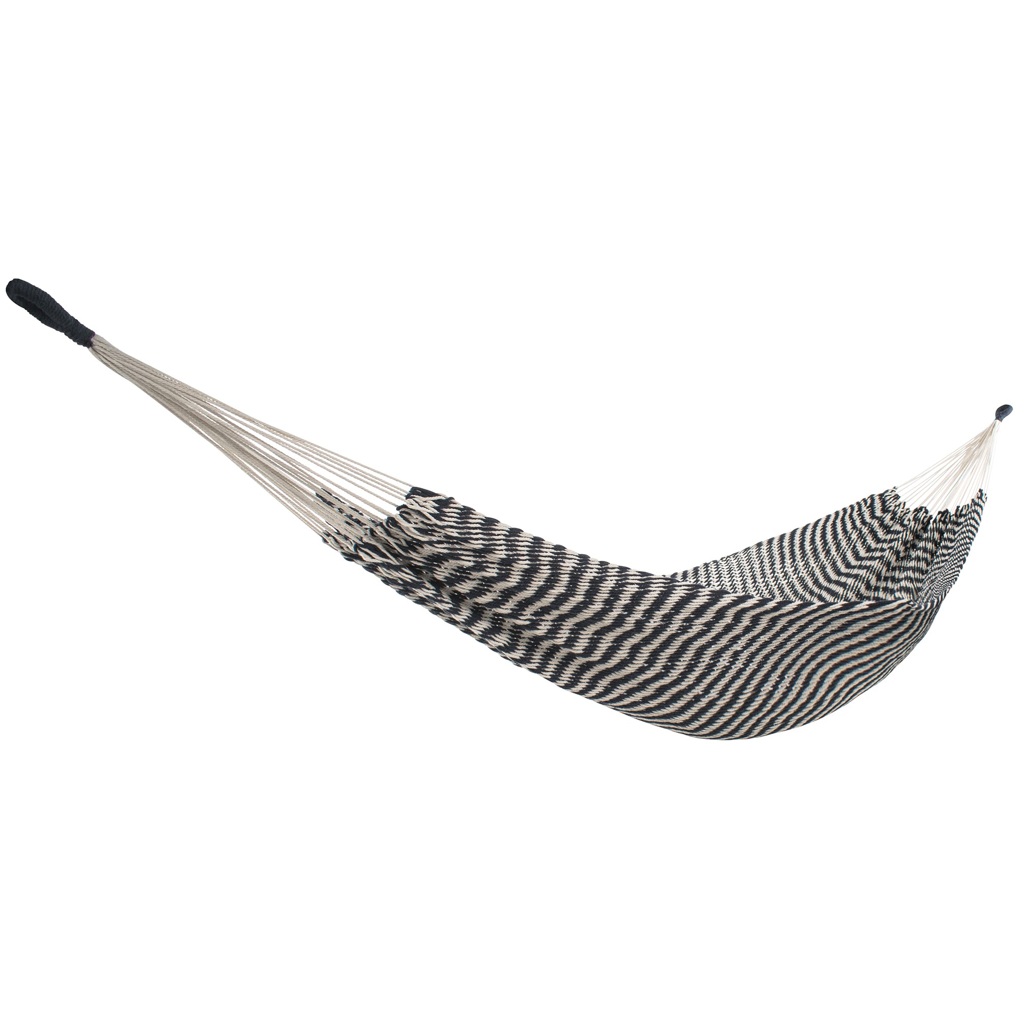 Bliss Hammocks Brazilian Style Rope Hammock w/ Hanging Hardware, 34" Wide, Blue (Used)