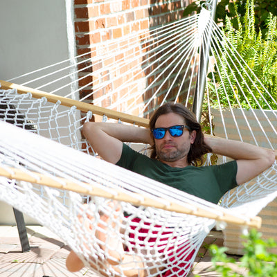Bliss Hammocks Classic 2-Person Polyester Rope Hammock w/Spreader Bar (Open Box)
