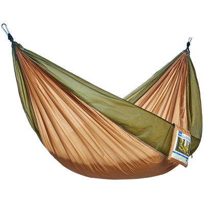 Bliss Hammocks Hammock in a Bag with Carabiner Hooks & Tree Straps, Desert Storm - VMInnovations