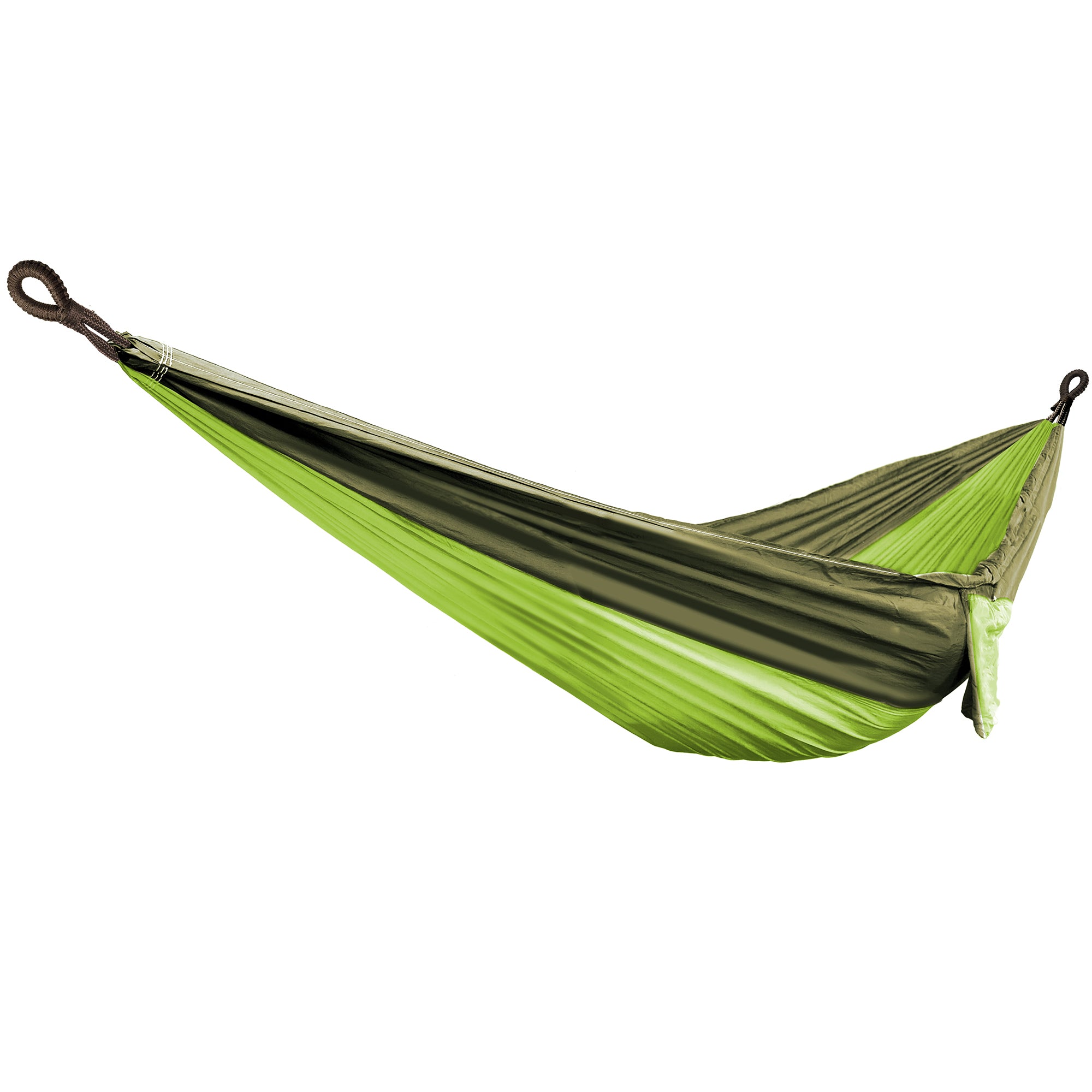 Bliss Hammocks Hammock in a Bag with Carabiner Hooks & Tree Straps, Forest Green - VMInnovations