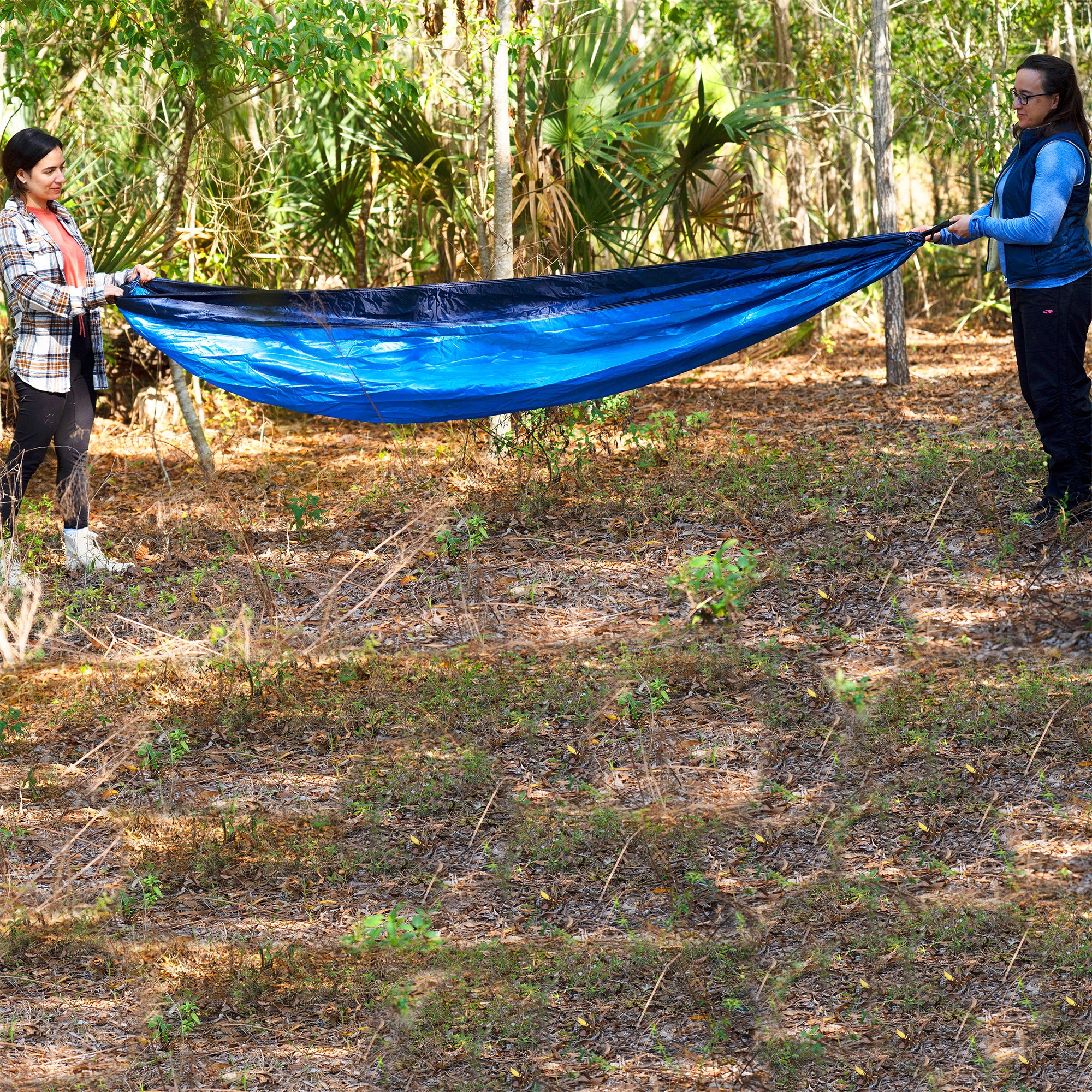 Bliss Hammocks Hammock in a Bag with Carabiner Hooks & Tree Straps, Royal Blue - VMInnovations