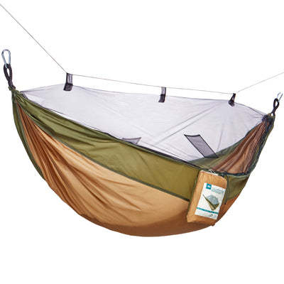 Bliss Hammocks Hammock in a Bag with Mosquito Net and Tree Straps, (Open Box)