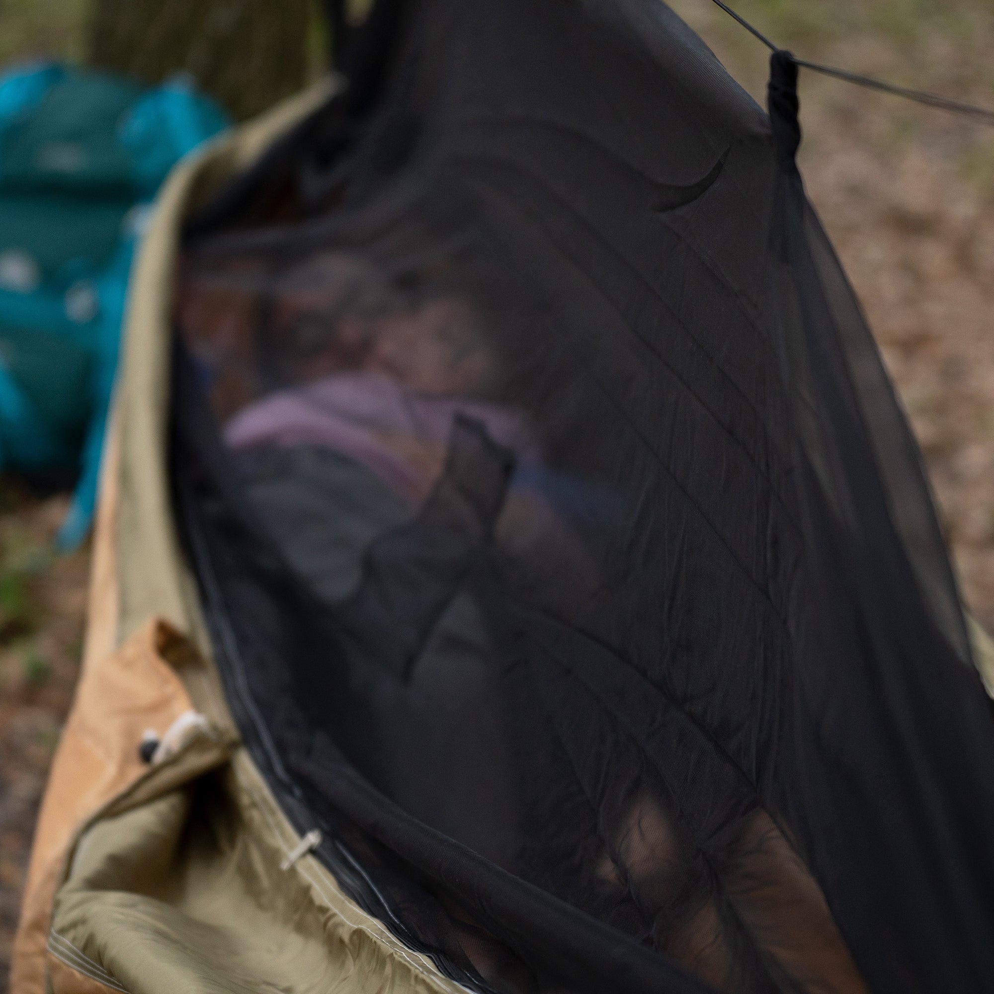 Bliss Hammocks Hammock in a Bag with Mosquito Net and Tree Straps, (Open Box)