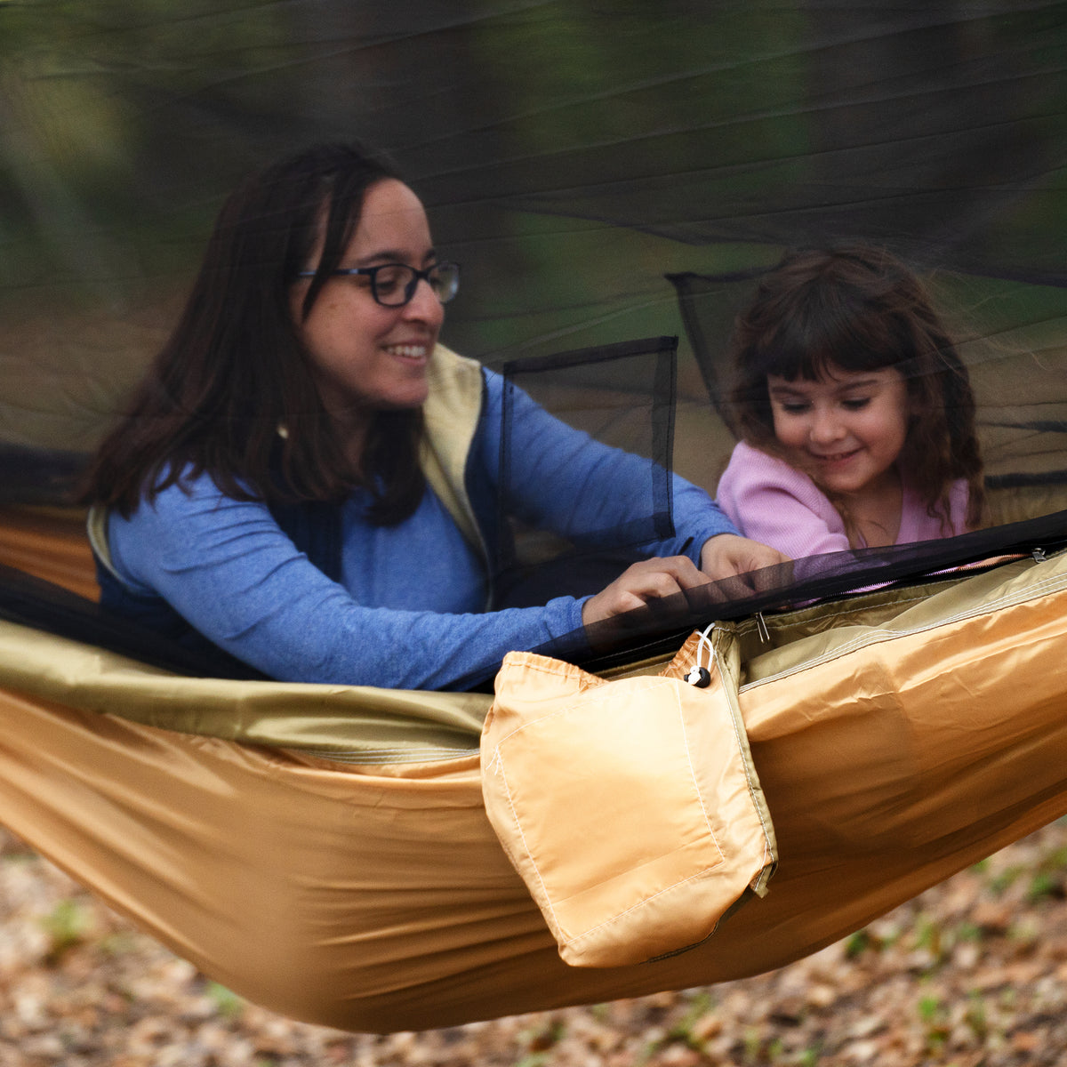Bliss Hammocks Hammock in a Bag with Mosquito Net and Tree Straps, (Open Box)
