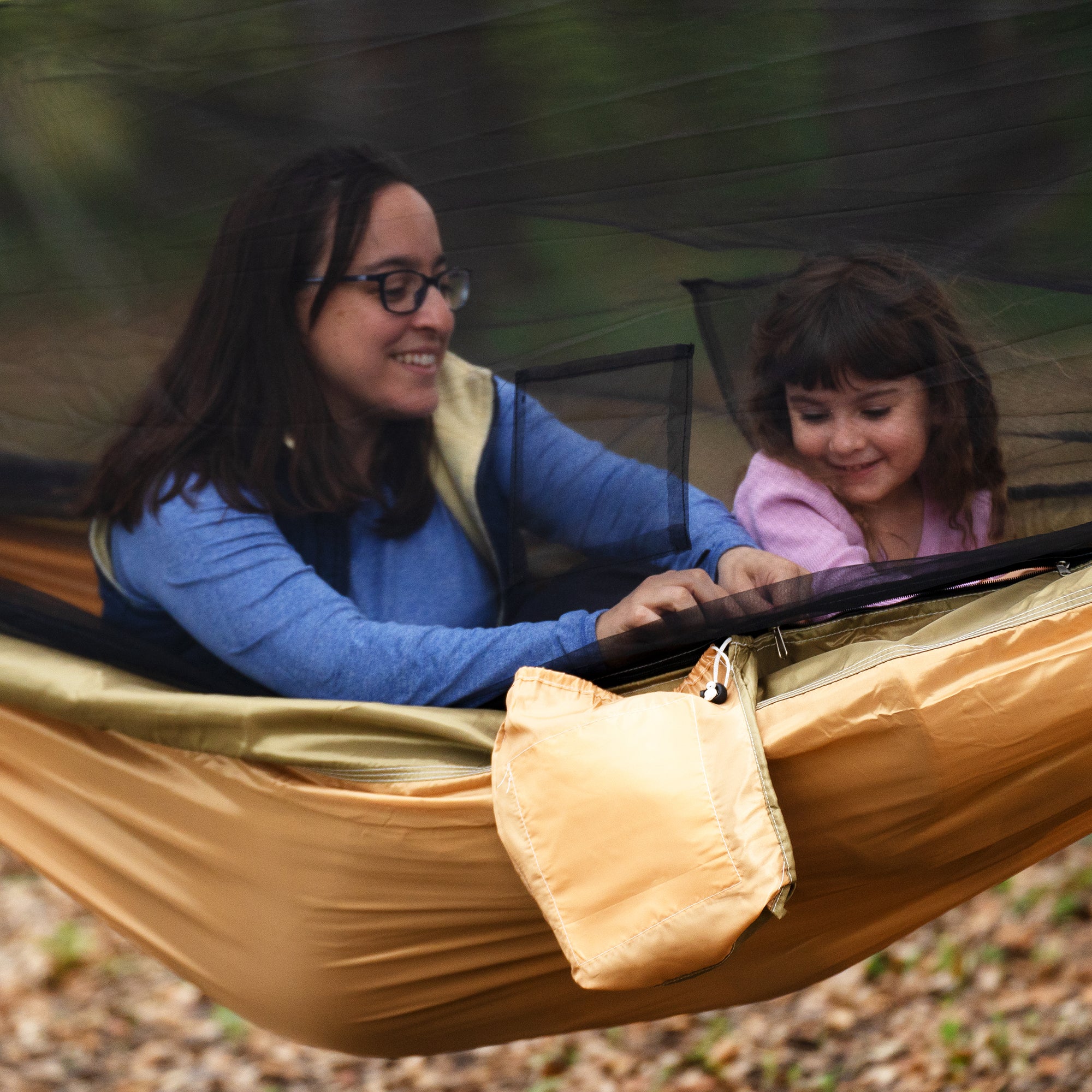 Bliss Hammocks Hammock in a Bag with Mosquito Net and Tree Straps, (Open Box)