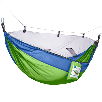 Bliss Hammocks Hammock in a Bag with Mosquito Net and Tree Straps, Mermaid - VMInnovations