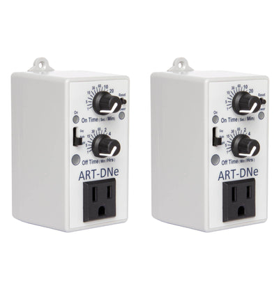 ART-DNE Hydroponic Day/Night Adjustable Interval Recycle Timer Controller (2)
