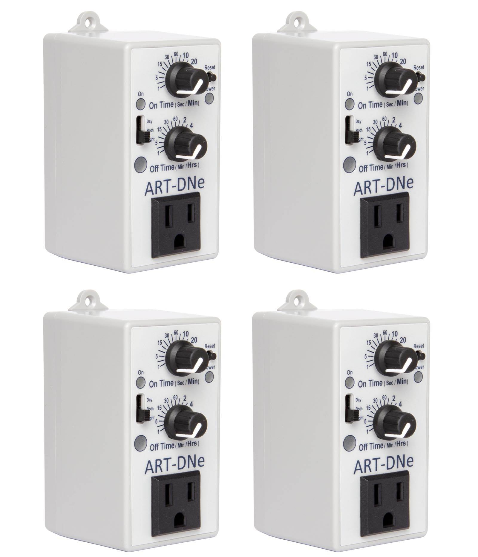 ART-DNE Hydroponic Day/Night Adjustable Interval Recycle Timer Controller (4)