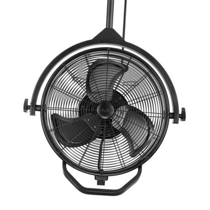 Mule 18" Wet-Rated Fan w/ Dual Height Ceiling Mount Options & 360-Degree Swivel
