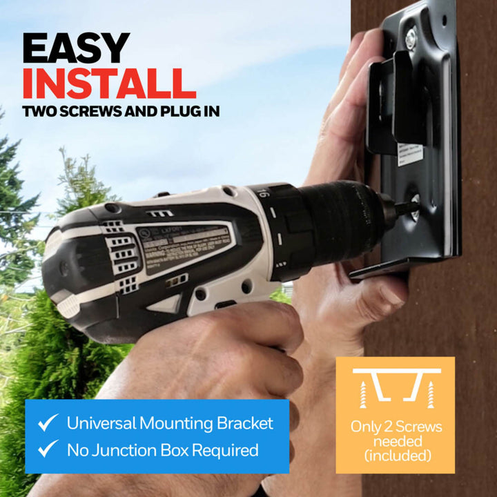 Honeywell Wall Fan, Oscillating Outdoor Wet-Rated Unit with Remote, Matte Black