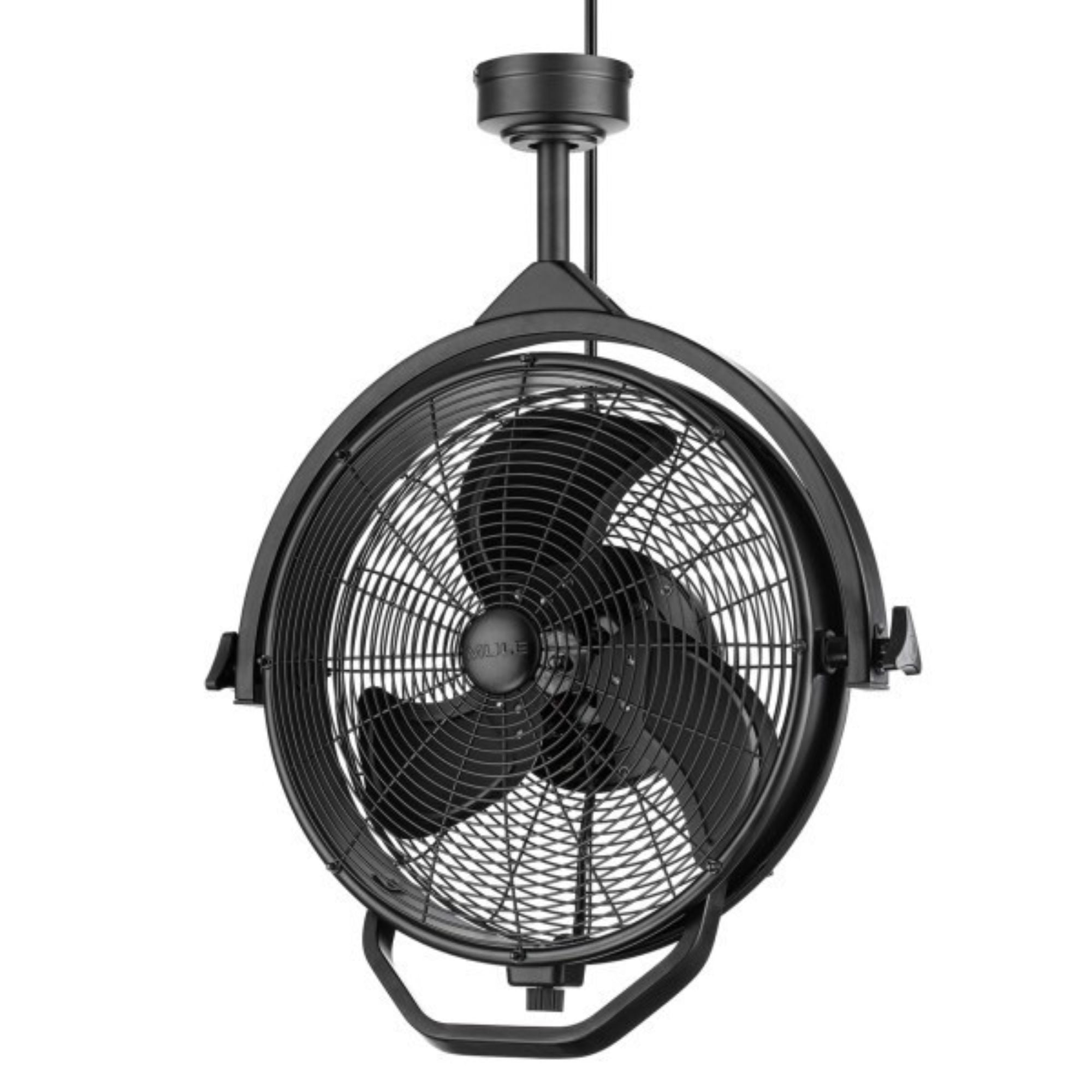 Wet-Rated Fan w/ Dual Height Ceiling Mount Options & 360-Degree Swivel(Open Box)