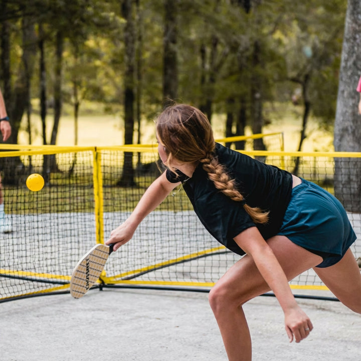 CROSSNET Pickleball Paddle with Fiberglass Face and Polymer Core, Graffiti - VMInnovations