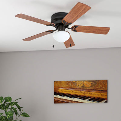 Prominence Home Alvina 42 Inch Indoor LED Ceiling Fan with Pull Chain,(Open Box)