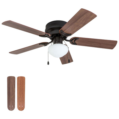 Prominence Home Alvina 42 Inch Indoor LED Ceiling Fan with Pull Chain,(Open Box) - VMInnovations