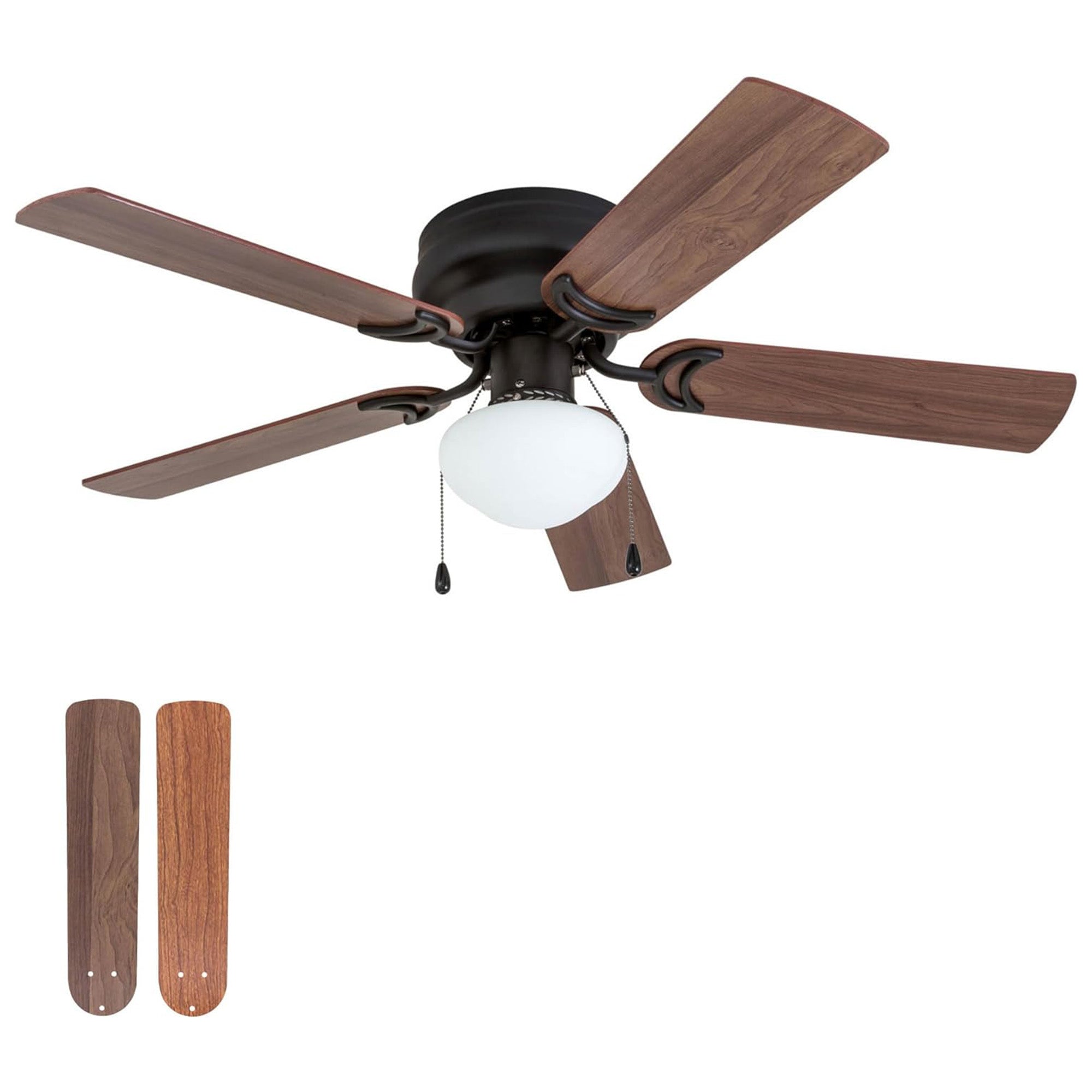 Prominence Home Alvina 42 Inch Indoor LED Ceiling Fan with Pull Chain,(Open Box)