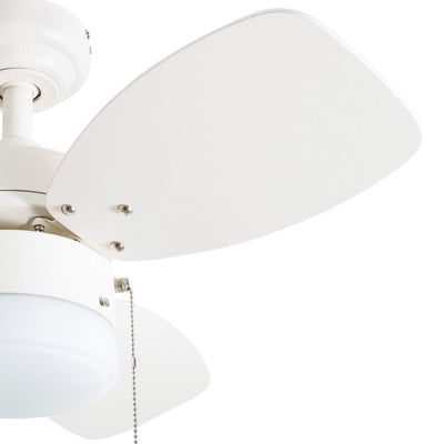 Honeywell Ocean Breeze 30" Indoor Ceiling Fan with Light & Pull Chain(Used)
