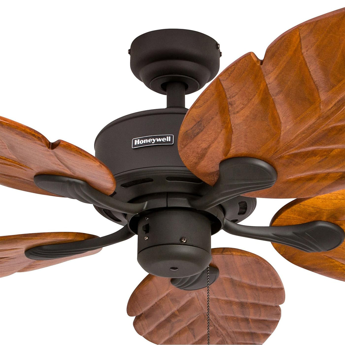 Honeywell Sabal Palm 52-Inch Tropical Ceiling Fan with Light, 5 Blades(Open Box)