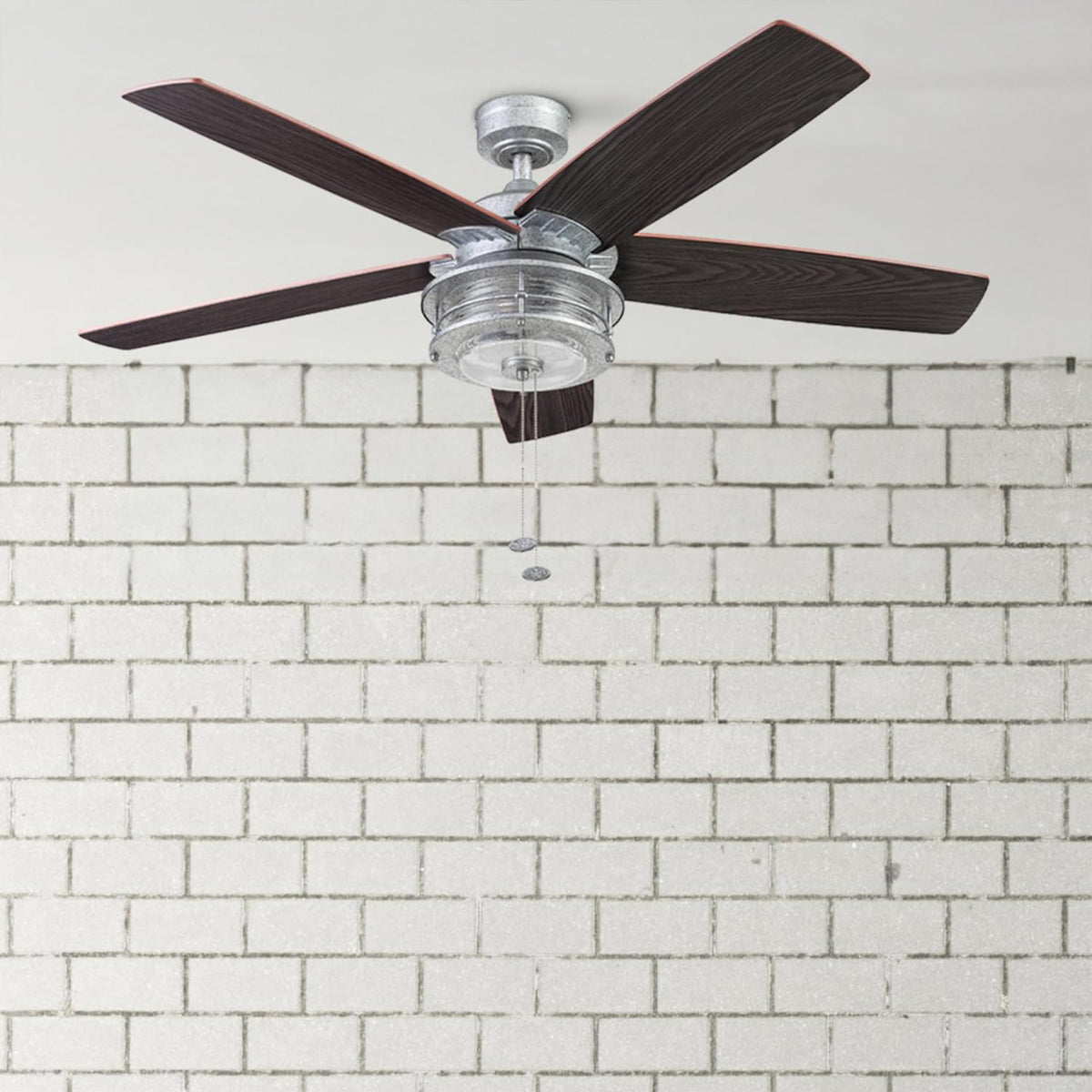 Honeywell Foxhaven 52-Inch Indoor/Outdoor Farmhouse LED Ceiling Fan, (Open Box)