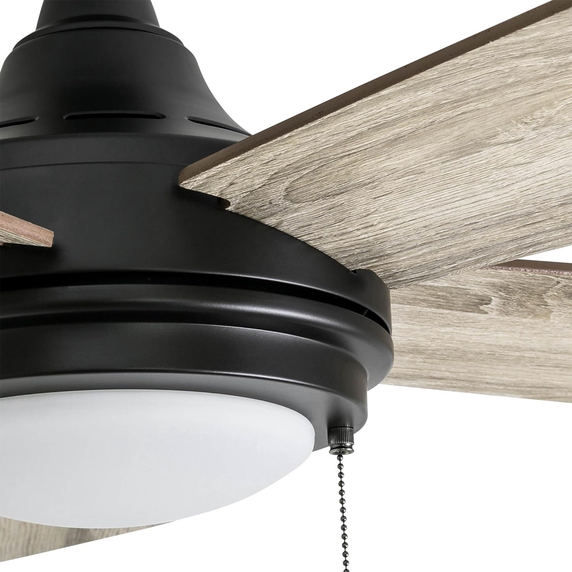 Honeywell Ventnor 52" Modern Farmhouse LED Ceiling Fan with Pull Chain, Bronze - VMInnovations