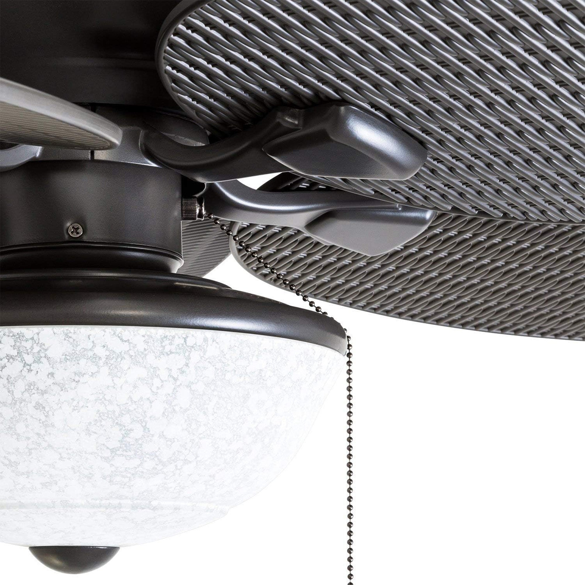 Honeywell Inland Breeze 52" Tropical Indoor Outdoor Ceiling Fan w/ Light, Bronze - VMInnovations