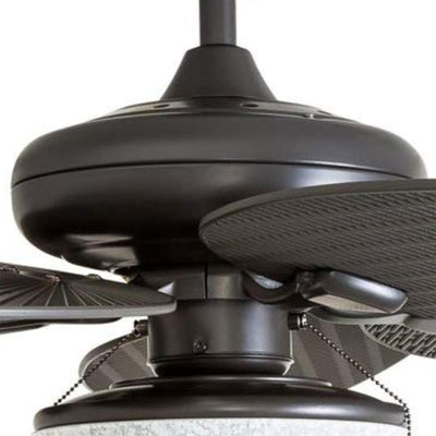 Honeywell Inland Breeze 52" Tropical Indoor Outdoor Ceiling Fan w/ Light, Bronze - VMInnovations