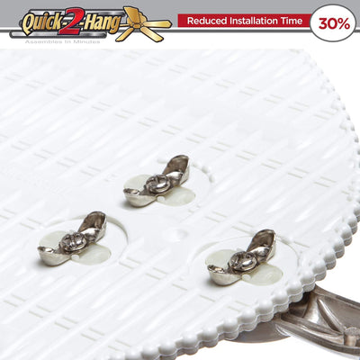 Honeywell Inland Breeze Tropical Indoor Outdoor Ceiling Fan w/ Light (Open Box) - VMInnovations