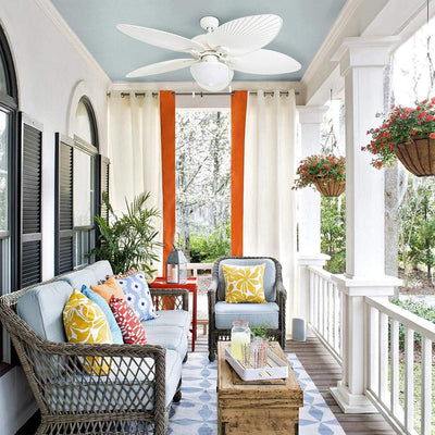 Honeywell Inland Breeze Tropical Indoor Outdoor Ceiling Fan w/ Light (Open Box) - VMInnovations
