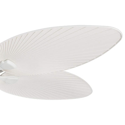 Honeywell Palm Island 52 Inch Tropical Ceiling Fan, Pull Chain, No Light, White - VMInnovations