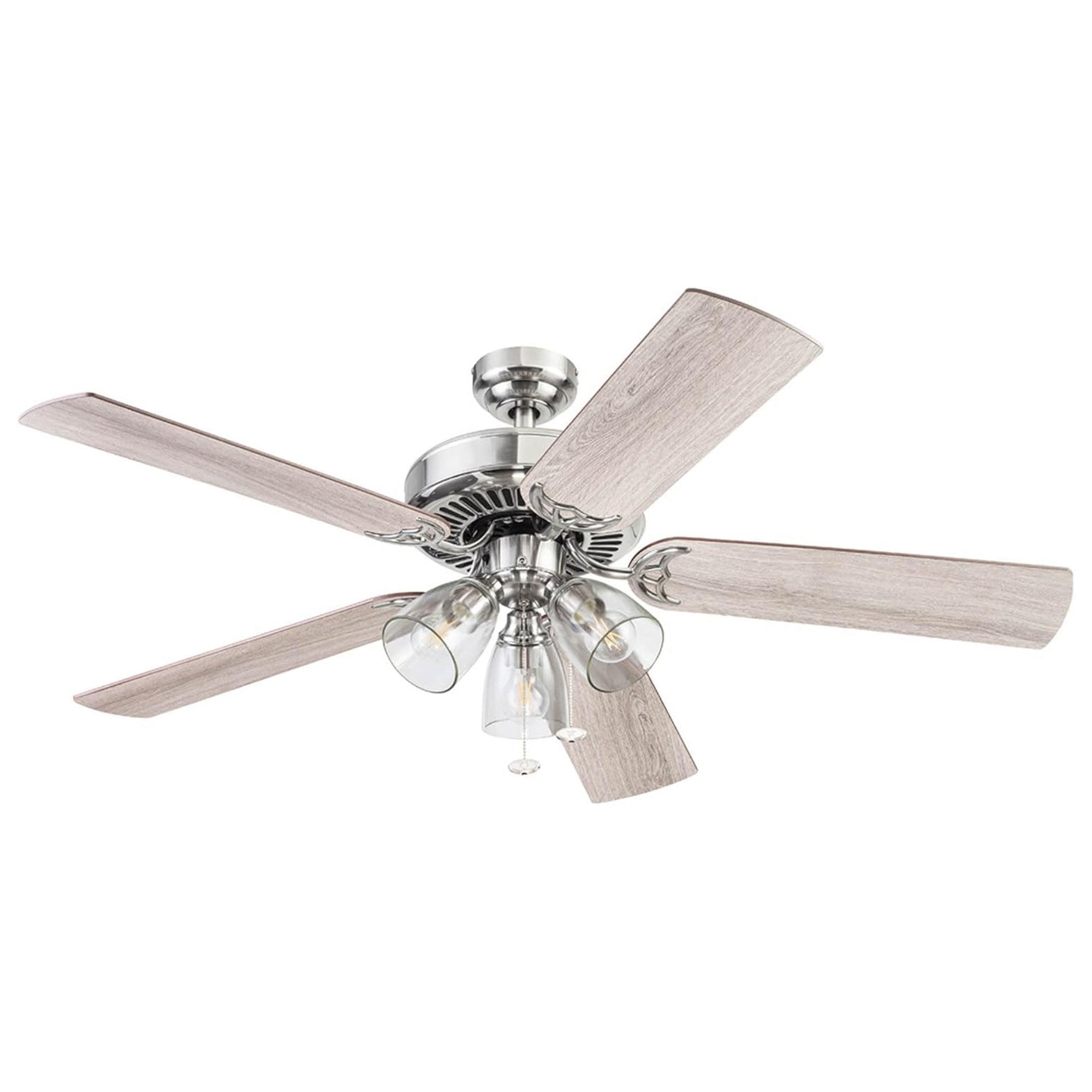 Prominence Home Saybrook 52 Inch Farmhouse Ceiling Fan with Light, (Open Box)