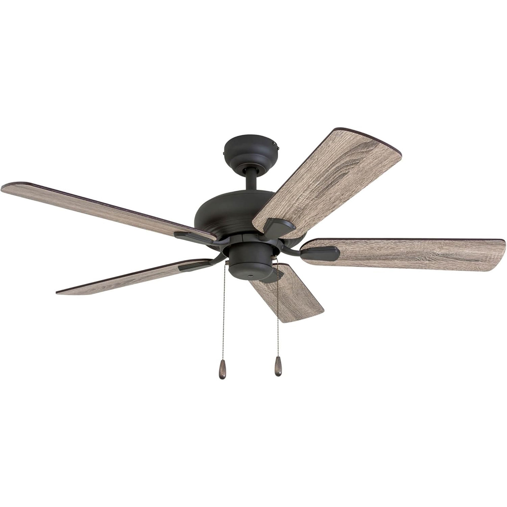 Honeywell Russwood 42" Indoor Ceiling Fan with Pull Chain, No Light, Bronze - VMInnovations