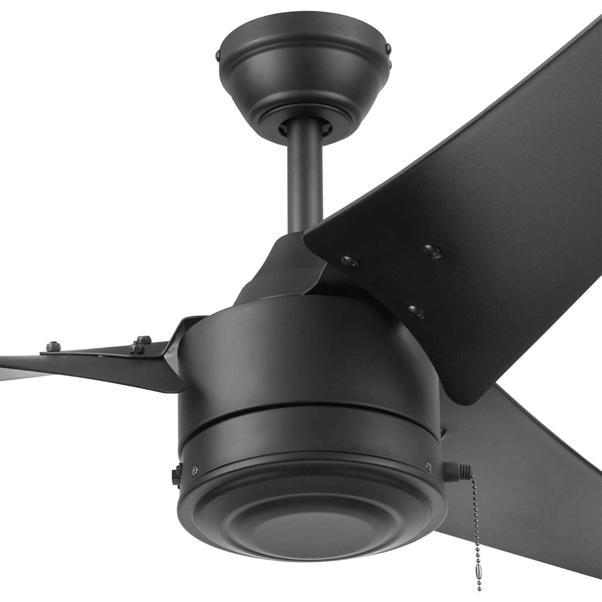 Prominence Home Talib 56 Inch Outdoor Ceiling Fan With No Light, Matte Black - VMInnovations