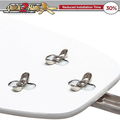 Honeywell Glen Alden 52" Indoor Ceiling Fan with Pull Chain, No Light, White