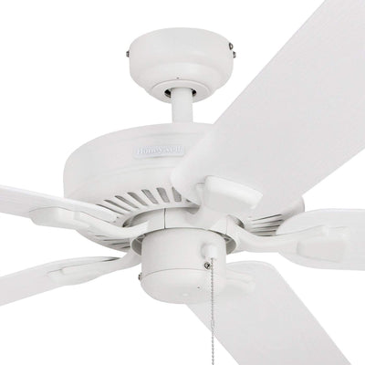 Honeywell Belmar 52-Inch Outdoor Ceiling Fan, Pull Chain, Tri-Mount, (Open Box)