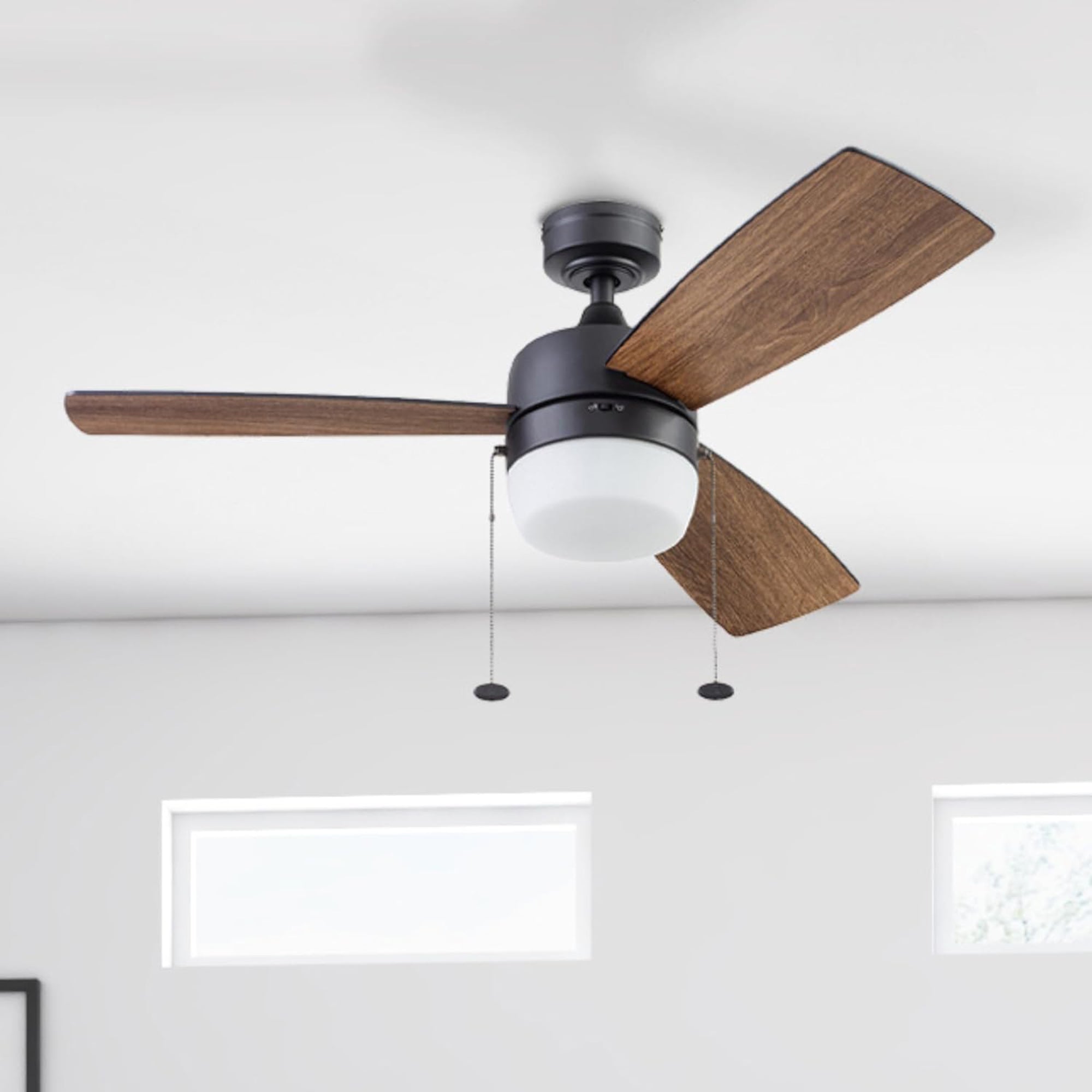 Honeywell Barcadero 44 Inch Indoor LED Ceiling Fan with Pull Chain, (Open Box) - VMInnovations