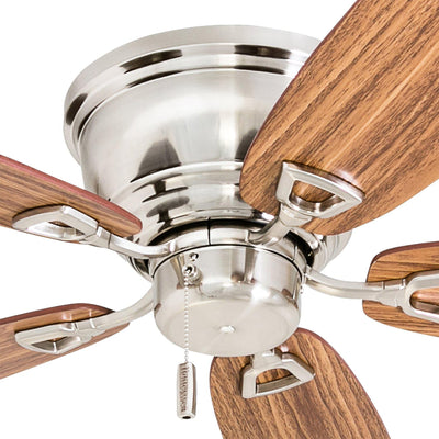 Honeywell Glen Alden 52 Inch Indoor Ceiling Fan with No Light, (Open Box)