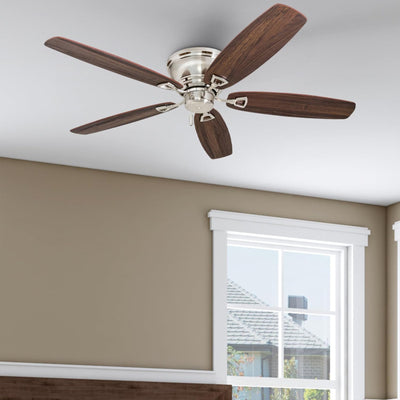 Honeywell Glen Alden 52 Inch Indoor Ceiling Fan with No Light, (Open Box)